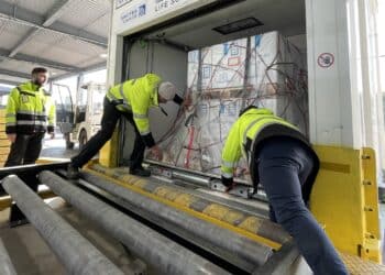 Cargo handling at BRU