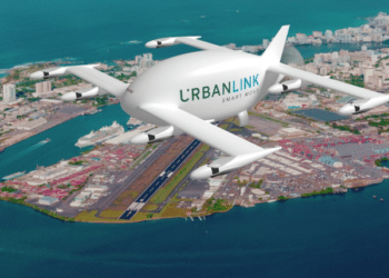 Rendering of UrbanLink operating an Orca